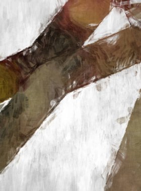 Soyut arkaplanda pürüzlü fırça darbeleri. Fırça boyası. Renkli boya darbeleri. Eşsiz duvar sanatı. Tuvaldeki modern sanat. Renkli çağdaş sanat eserleri. 