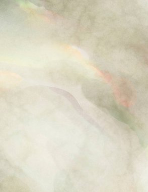 Yumuşak suluboya duvar kağıdı. Hafifçe fırçalanmış renkleri olan sanatsal bir resim. Pastel renkler arkaplana dokunmuş. Soyut duvar sanatı..