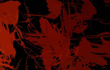 Sanatsal soyut arkaplan. Doku boyalı duvar kağıdı. Boya darbeleriyle yaratıcı bir illüstrasyon. Fırça desenli resim.