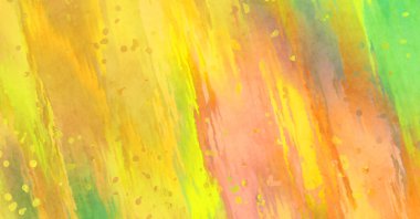 Yaratıcı soyut resim. Artistik fırça darbeleriyle donatılmış. Renkli ve canlı bir illüstrasyon. boyalı sanat.