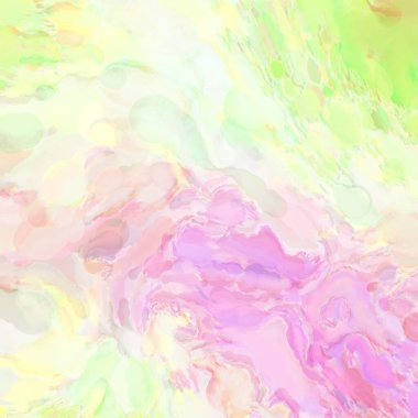 El yapımı sürreal soyut desenli suluboya. Modern sanatsal resim. 2D çizim. Arkaplan boyası karışımı. Yaratıcı duvar sanatı. Çağdaş sanat.