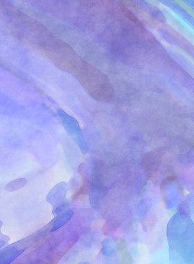 Pastel renklerde suluboya resim. Poster, duvar sanatı, afiş, kart, kitap kapağı ya da ambalaj için rahatlatıcı kompozisyonun yumuşak renkli çizimi. Modern fırça darbeleri resim.