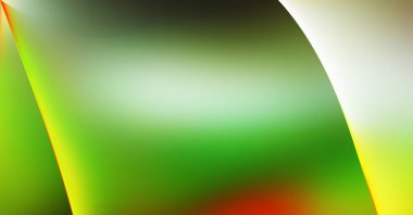 Soyut arkaplan. Değişken renk değişim dalgaları, dinamik hareketlerle. Işık dalgalarının neon renkli soyut tasarımı. Duvar kağıdı, afiş, arkaplan, kart, kitap illüstrasyonu, web sitesi.