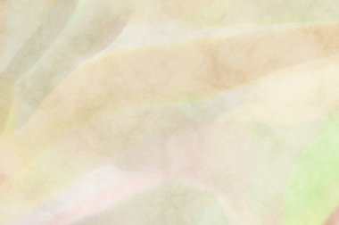 Alkol mürekkebini andıran rahatlatıcı fırça darbelerinin modern resmi. Poster, duvar sanatı, afiş, kart, kitap kapağı veya ambalaj için pastel renkli suluboya resim.