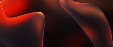 Soyut arkaplan. Değişken renk değişim dalgaları, dinamik hareketlerle. Işık dalgalarının neon renkli soyut tasarımı. Duvar kağıdı, afiş, arkaplan, kart, kitap illüstrasyonu, web sitesi.