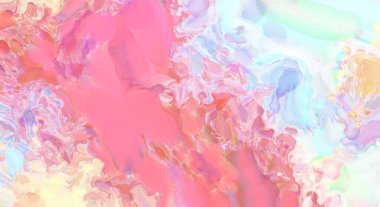 Taranmış Boyalı Soyut Arkaplan. Fırça darbesi ile boyanmış. Boya darbeleri. 2B Görüntü.