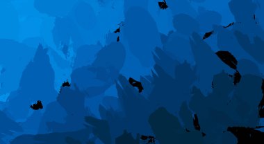 Canlı fırça darbeleriyle boyanmış. Renkli desenli resim. Fırçalanmış duvar kağıdını boya.