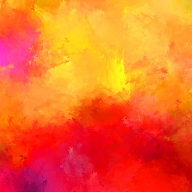 Duvar sanatı Eşsiz ve yaratıcı illüstrasyon. Fırça darbesi ile boyanmış. Renkli fırça darbelerinin soyut arkaplanı. Fırçalanmış canlı duvar kâğıdı. Boyalı sanatsal yaratım.