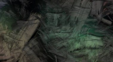 Modern sanat. Taranmış Boyalı Soyut Arkaplan. Fırça darbesi ile boyanmış. Boya darbeleri. 2B Görüntü