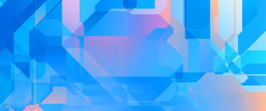 Soyut geometrik duvar kağıdı. Geometrik renkli şekiller. Çokgen arka plan. Bir teknolojinin dijital illüstrasyonuName.