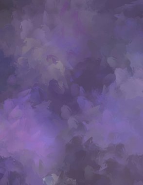 Renkli fırça darbelerinin 2D çizimi. Dekoratif desenli resim. canlı boya desenli arkaplan.