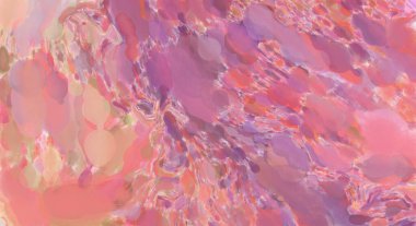 Pastel renklerde suluboya resim. Poster, duvar sanatı, afiş, kart, kitap kapağı ya da ambalaj için rahatlatıcı kompozisyonun yumuşak renkli çizimi. Modern fırça darbeleri resim.