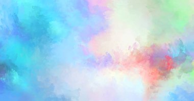 Sanatsal soyut arkaplan. Doku boyalı duvar kağıdı. Boya darbeleriyle yaratıcı bir illüstrasyon. Fırça desenli resim.