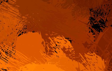 Sanatsal soyut arkaplan. Doku boyalı duvar kağıdı. Boya darbeleriyle yaratıcı bir illüstrasyon. Fırça desenli resim.