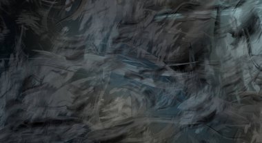 Modern sanat. Taranmış Boyalı Soyut Arkaplan. Fırça darbesi ile boyanmış. Boya darbeleri. 2B Görüntü