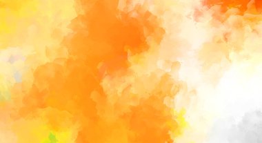 Renkli fırça darbelerinin 2D çizimi. Dekoratif desenli resim. canlı boya desenli arkaplan.