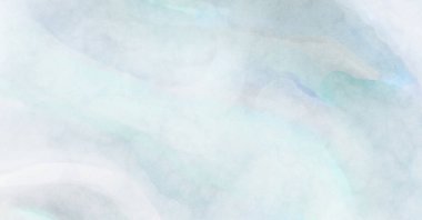 Yumuşak suluboya duvar kağıdı. Hafifçe fırçalanmış renkleri olan sanatsal bir resim. Pastel renkler arkaplana dokunmuş. Soyut duvar sanatı..