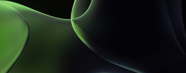 Soyut arkaplan. Değişken renk değişim dalgaları, dinamik hareketlerle. Işık dalgalarının neon renkli soyut tasarımı. Duvar kağıdı, afiş, arkaplan, kart, kitap illüstrasyonu, web sitesi.