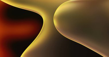 Soyut arkaplan. Değişken renk değişim dalgaları, dinamik hareketlerle. Işık dalgalarının neon renkli soyut tasarımı. Duvar kağıdı, afiş, arkaplan, kart, kitap illüstrasyonu, web sitesi.