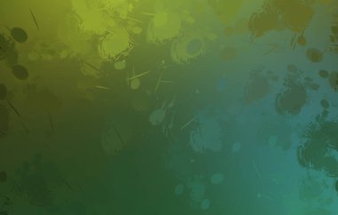 Vahşi fırça darbeleri. Taranmış Boyalı Soyut Arkaplan. Fırça darbesi ile boyanmış. Boya darbeleri. 2B Görüntü.