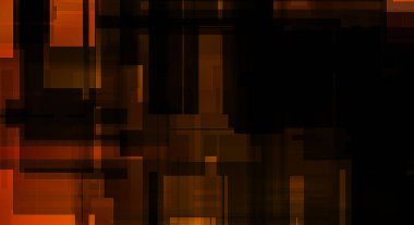 Fütürist soyut geometrik duvar kağıdı. Geometrik renkli şekiller. Dikdörtgen şekilli arka plan. Bir teknolojinin dijital illüstrasyonuName.