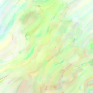 Pastel renklerde suluboya resim. Poster, duvar sanatı, afiş, kart, kitap kapağı ya da ambalaj için rahatlatıcı kompozisyonun yumuşak renkli çizimi. Modern fırça darbeleri resim.