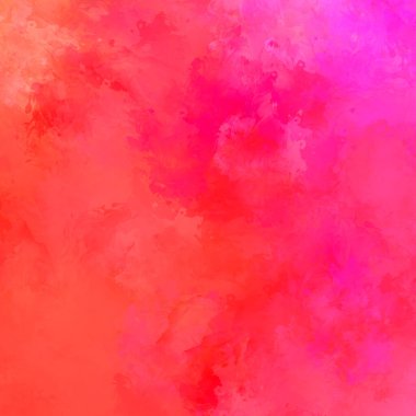 Canlı fırça darbeleriyle boyanmış. Renkli desenli resim. Fırçalanmış duvar kağıdını boya.