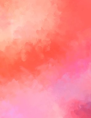 Yaratıcı soyut resim. Artistik fırça darbeleriyle donatılmış. Renkli ve canlı bir illüstrasyon. boyalı sanat.