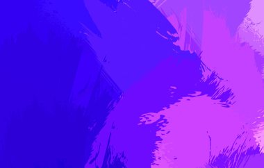 Sanatsal soyut arkaplan. Doku boyalı duvar kağıdı. Boya darbeleriyle yaratıcı bir illüstrasyon. Fırça desenli resim.