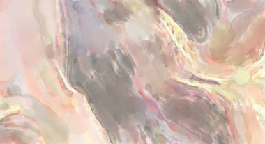 Çağdaş sanat. El yapımı resim. Modern sanat eserleri. Yüzeyde suluboya fırça darbeleriyle resim yapmak. 2D çizim. Sanatsal arkaplan resmi. Tablo üzerinde soyut resim. Renkli doku.