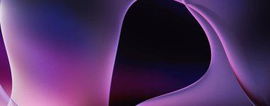 Soyut arkaplan. Değişken renk değişim dalgaları, dinamik hareketlerle. Işık dalgalarının neon renkli soyut tasarımı. Duvar kağıdı, afiş, arkaplan, kart, kitap illüstrasyonu, web sitesi.