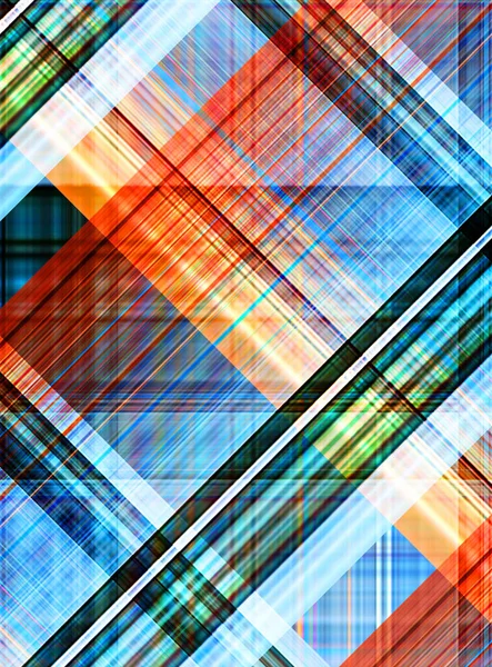 Schichten Von Farbenfrohen Und Lebendigen Geometrischen Formen Digitale Illustration Eines — Stockfoto