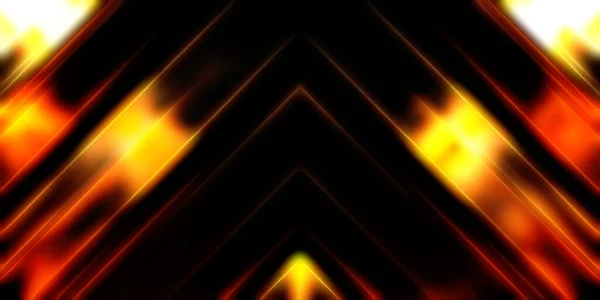 Abstract Shining Geometric Lights Background Fractal Symmetric Graphic Illustration Intersecting — Stock Photo, Image