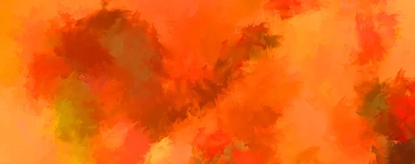 Illustration Colorful Brush Strokes Decorative Texture Painting Vibrant Paint Pattern — Stock Photo, Image