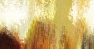 Modern sanat. Renkli çağdaş sanat eserleri. Renkli boya darbeleri. Soyut arkaplanda fırça darbeleri. Fırça boyası. Eşsiz duvar sanatı.