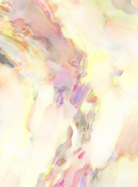 Suluboya fırça darbeleri. Modern sanat. Soyut doku. 2D çizim. Yüzeyde etkileyici el yapımı suluboya. Renkli bir fon. Çok renkli arkaplan. Çağdaş duvar sanatı. 