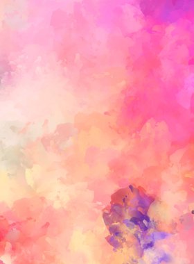 Sanatsal soyut arkaplan. Doku boyalı duvar kağıdı. Boya darbeleriyle yaratıcı bir illüstrasyon. Fırça desenli resim.