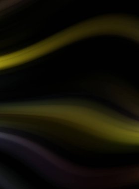 Siyah arka planda renkli düz çizgiler. Sıvı ve sıvı renkli dalgalar karanlıkta akıyor. Duvar kağıdı, afiş, arkaplan, kart, kitap, kapak, poster, afiş, broşür