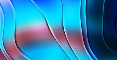 Soyut desen parlak renk arkaplanı. Canlı, dalgalı, dalgalı doku duvarı. Yaratıcı ve güzel duvar kâğıdı.