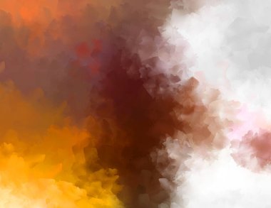 Renkli fırça darbelerinin soyut arkaplanı. fırçalanmış canlı duvar kağıdı. resmedilmiş sanat eseri. Eşsiz ve yaratıcı illüstrasyon.