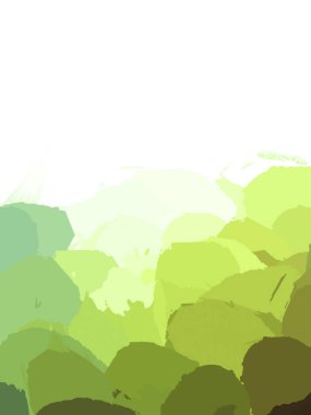 Taranmış Boyalı Soyut Arkaplan. Vahşi kaotik fırça darbeleri. Boya darbeleri. 2D İllüstrasyon. Fırça darbeli resim. 