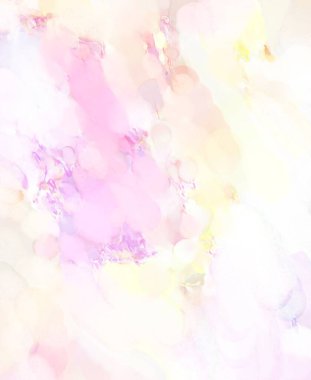 Pastel renklerde suluboya resim. Poster, duvar sanatı, afiş, kart, kitap kapağı ya da ambalaj için rahatlatıcı kompozisyonun yumuşak renkli çizimi. Modern fırça darbeleri resim.