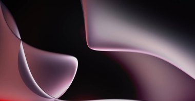 Soyut arkaplan. Değişken renk değişim dalgaları, dinamik hareketlerle. Işık dalgalarının neon renkli soyut tasarımı. Duvar kağıdı, afiş, arkaplan, kart, kitap illüstrasyonu, web sitesi.