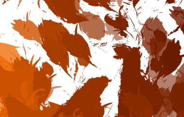 Sanatsal soyut arkaplan. Doku boyalı duvar kağıdı. Boya darbeleriyle yaratıcı bir illüstrasyon. Fırça desenli resim.