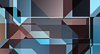 Üçgen arka planda üst üste dizayn ediliyor. Soyut geometrik duvar kağıdı. Geometrik renkli üçgen şekiller.