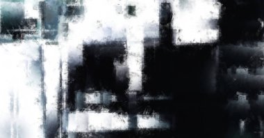 Modern sanat. Renkli çağdaş sanat eserleri. Renkli boya darbeleri. Soyut arkaplanda fırça darbeleri. Fırça boyası. Eşsiz duvar sanatı.