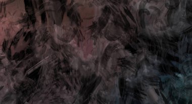 Modern sanat. Taranmış Boyalı Soyut Arkaplan. Fırça darbesi ile boyanmış. Boya darbeleri. 2B Görüntü