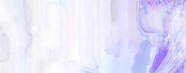 Poster, duvar sanatı, afiş, kart, kitap kapağı veya ambalaj için pastel renkli suluboya resim. Alkol mürekkebini andıran rahatlatıcı fırça darbelerinin modern resmi.