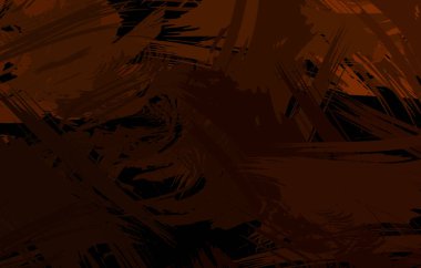 Sanatsal soyut arkaplan. Doku boyalı duvar kağıdı. Boya darbeleriyle yaratıcı bir illüstrasyon. Fırça desenli resim.