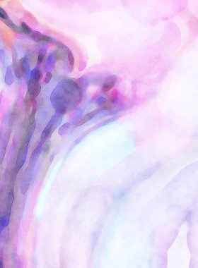 2D çizim. Sanatsal arkaplan resmi. Tablo üzerinde soyut resim. Çağdaş sanat. El yapımı resim. Renkli doku. Modern sanat eserleri. Yüzeyde suluboya fırça darbeleriyle boyama.